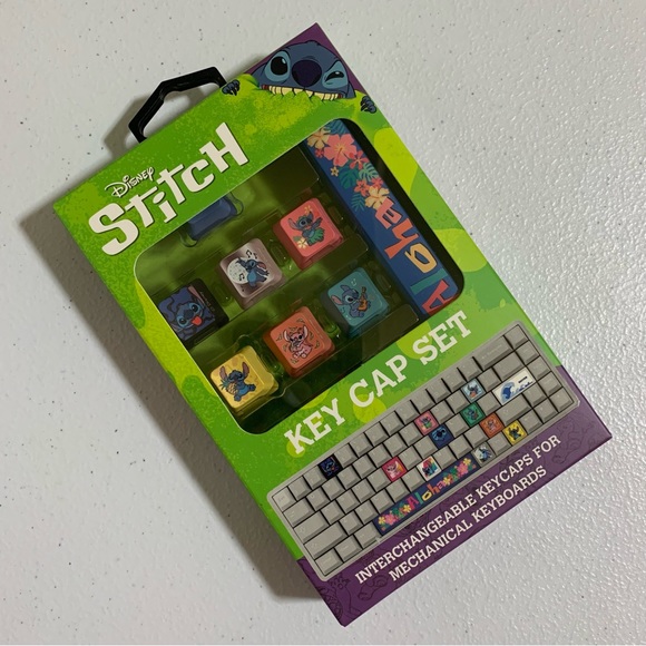 Disney Lilo and Stitch Keyboard Keycaps Set-New in Box - Picture 3 of 6
